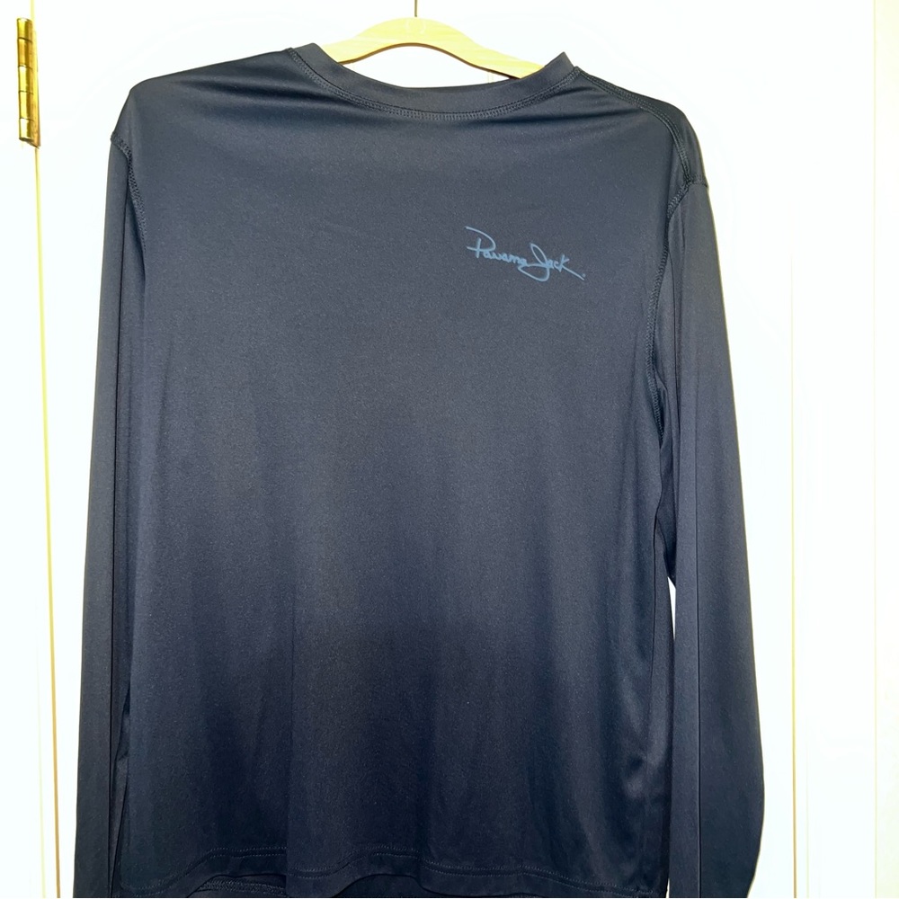 Perry Ellis Black Long Sleeve Shirt